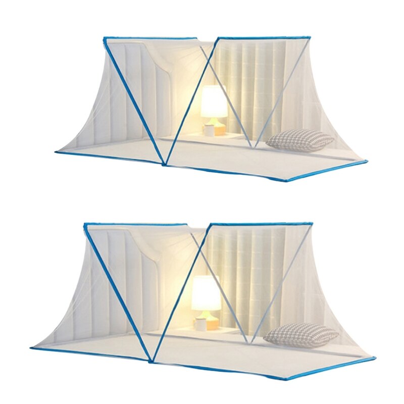 Moustiquaire pliable Portable, tente de lit pliable, couverture anti-moustiques, pour adultes et étudiants