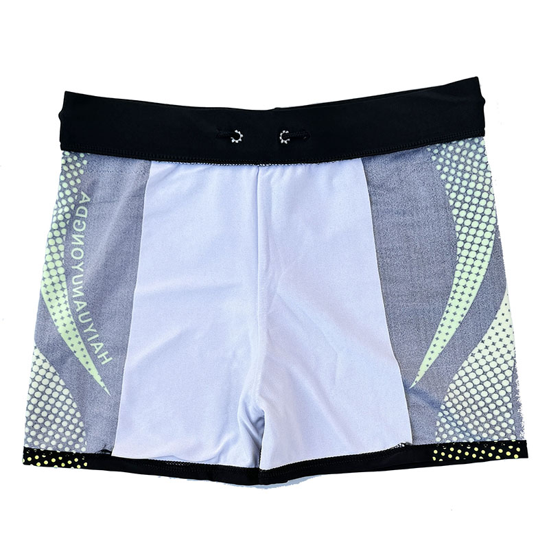 Geometrische Grafik und Badehose für Männer in europäischer Größe mit Kordel zug, schnell trocknenden und dehnbaren Shorts für den Sommer