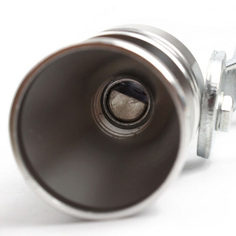 Silenciador de silbato de sonido Turbo Universal para motocicleta, tubo de escape, simulador de válvula de soplado automático, accesorios para coche, tamaño S 18mm