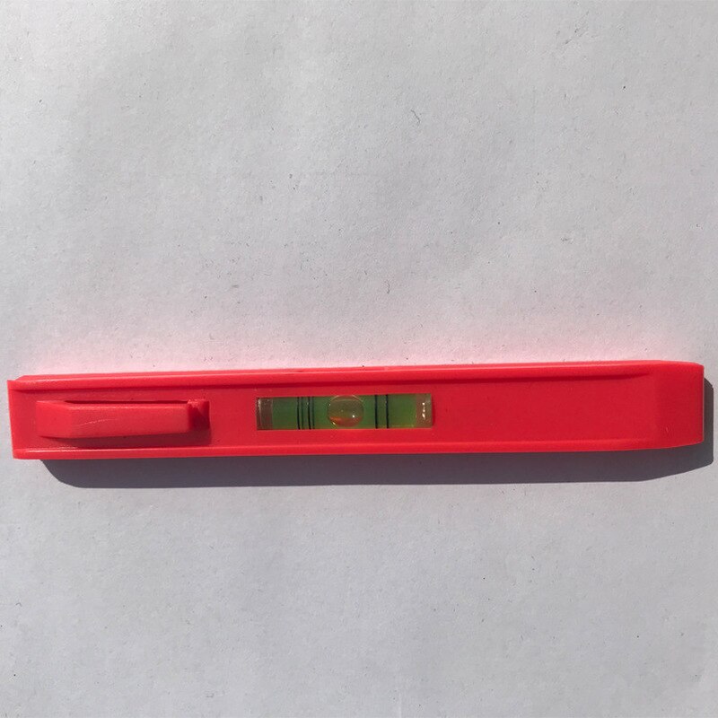 Portable plastic spirit level ruler High Precision Torpedo Level gradienter Horizontal Ruler Bubble Plumber Measurement Tools