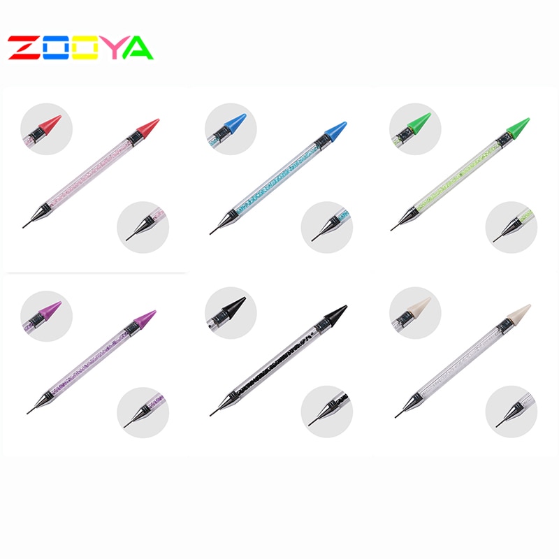 Stickerei Zubehör Malerei Diamant Mosaik Karikatur Platz/Runde Bohrer Werkzeug Punkt Stift Diy Diamant Neue Diamant Bleistift 1Kuli07