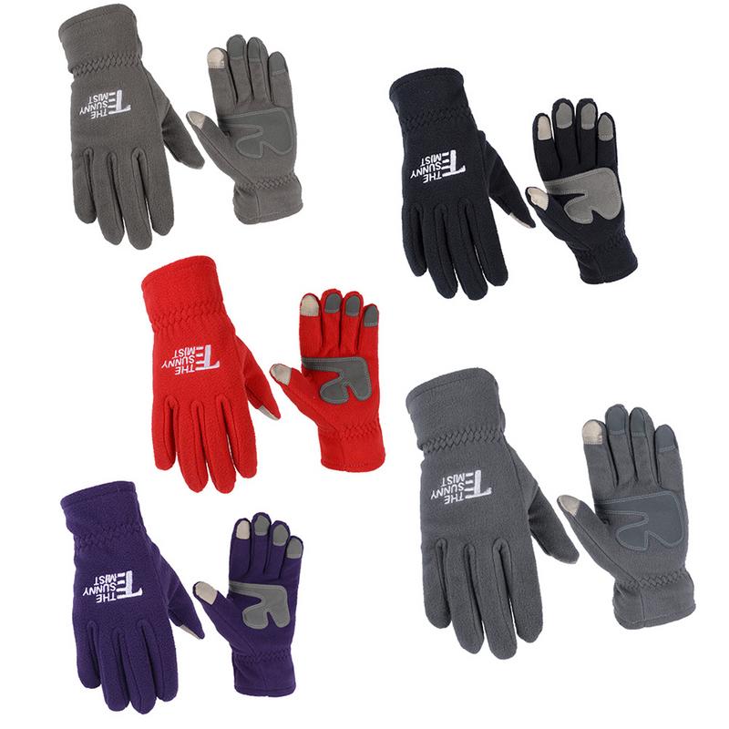 Touchscreen koudebestendige warme fleece handschoenen voor mannen en vrouwen herfst en winter buitensporten fietsen klimmen autorijden skiën
