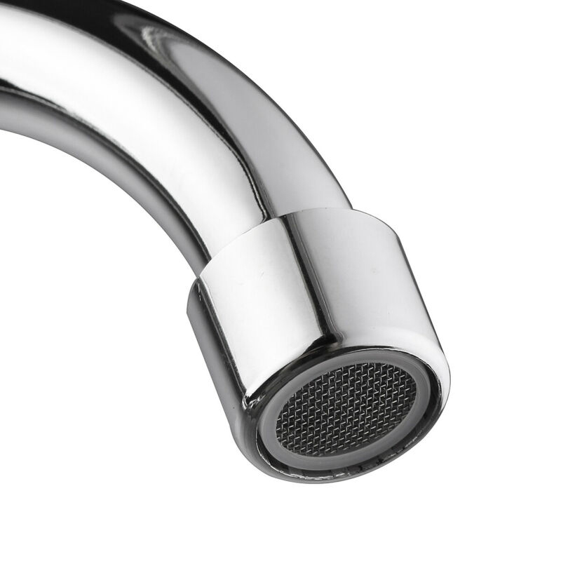 Kitchen Sink Faucet Mixer Cold And Double Handle Swivel Spout Kitchen Water Sink Mixer Tap Faucets