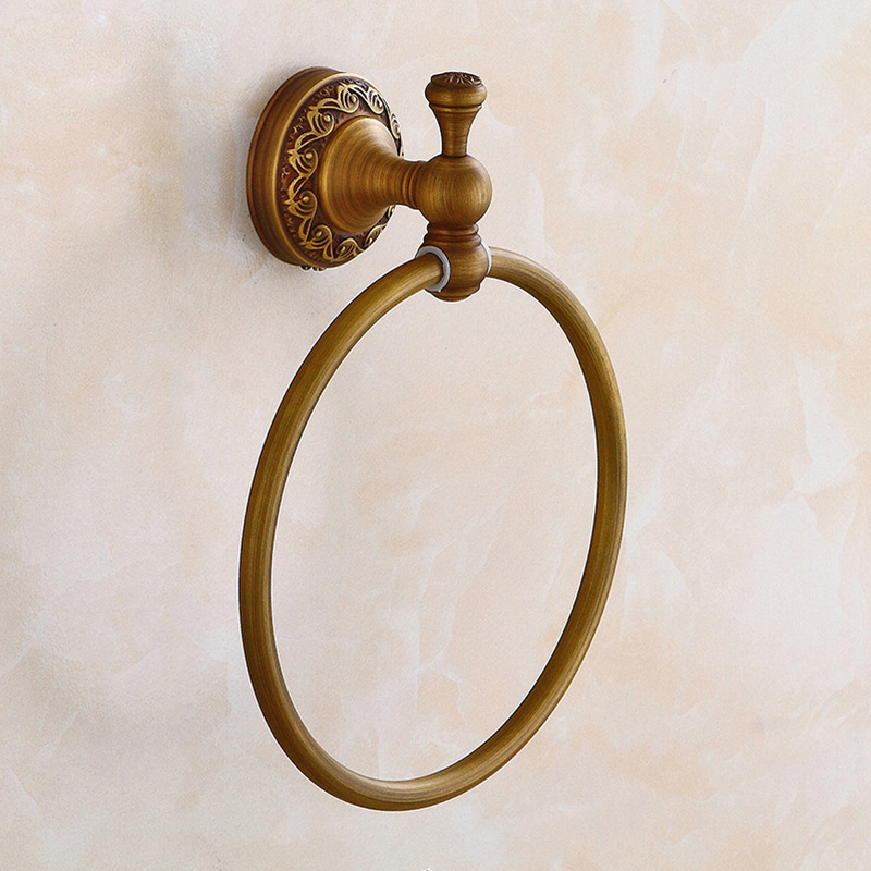 Badezimmerzubehör Antik Bronze Handtuchregal Toilettenpapier Regal Seifenhalter Handtuchhalter Wäscherhalter Toilettenbürstenhalter: Rot