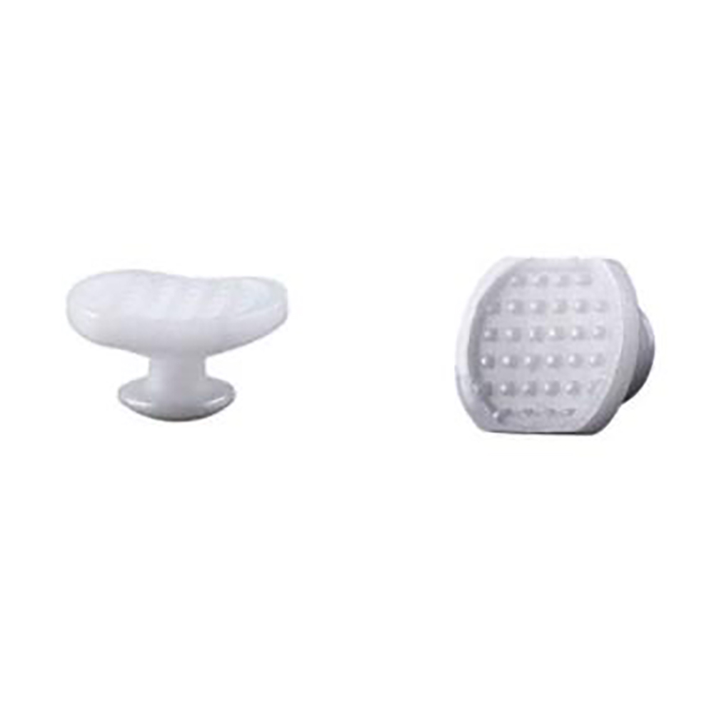 Dentst 50 pièces/boîte dentaire orthodontique bouton lingual collable Base en maille métallique pour supports de traitement d'orthodontie bretelles: TRANSPARENT