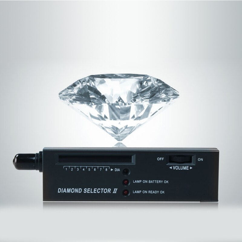 Diamond Gems Tester Portable Gemstone Selector Tool II LED Indicator Accurate Jewelry Test Tool XIN