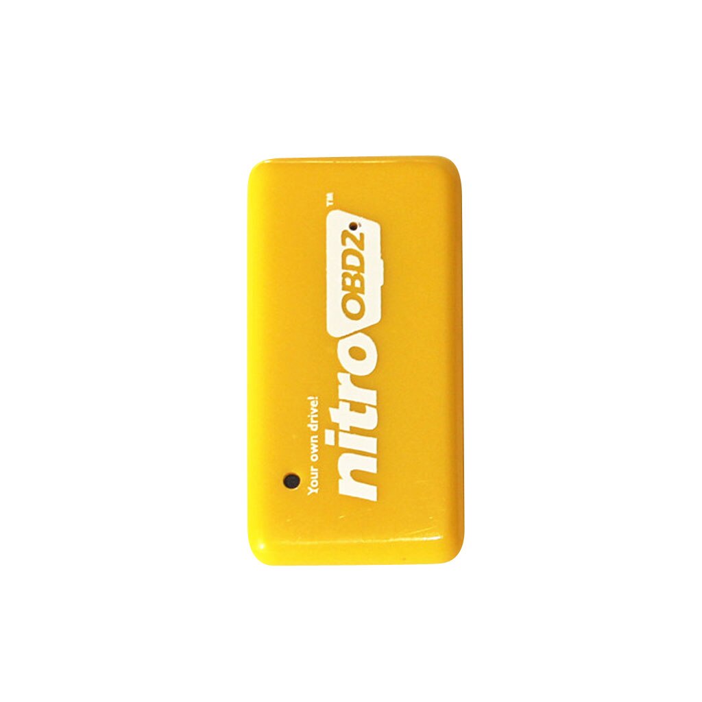 OBD2 Plug And Drive Performance Chip Tuning Box For Benzine Car Yellow