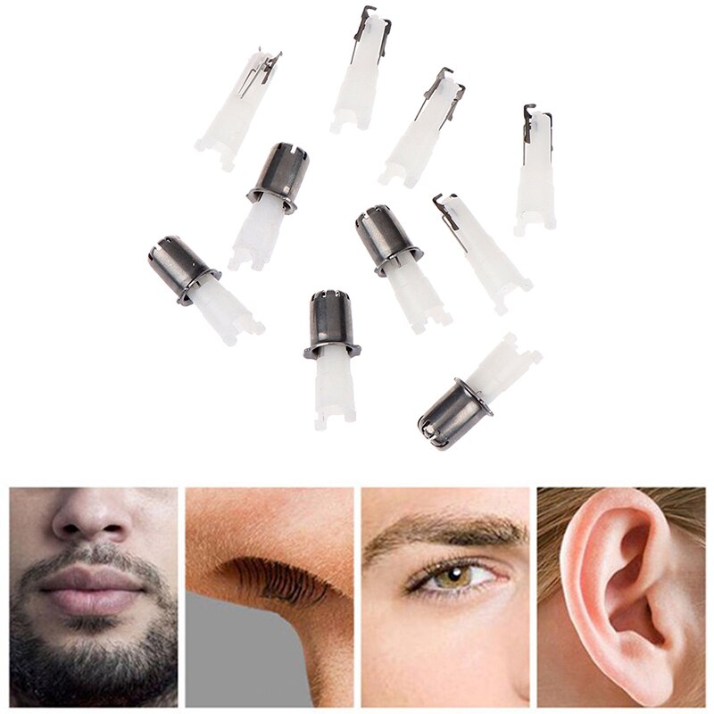 5PCS 3-in-1 Electric Shaver Razor Nose Trimmer Heads Nose Hair Cutter Nose Trimmer Replacement Head 22mm