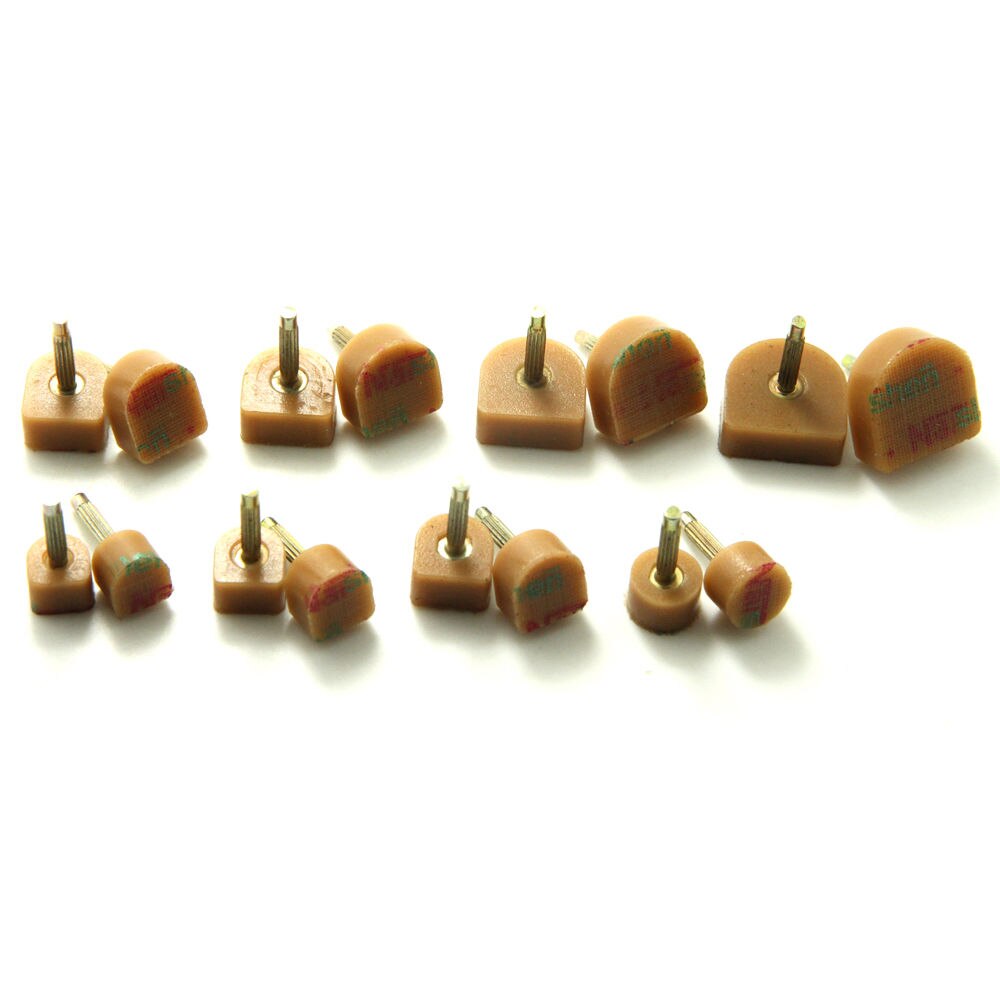 GUGULUZA Hoge Qualiy 5 Pairs Bruin Hoge Hak Schoenen DIY Reparaties Tips Pin Ankers Liften Vervanging 3mm