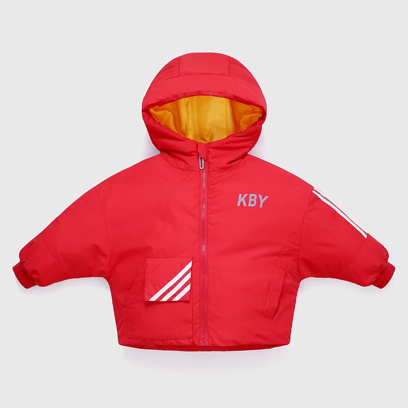 Chaqueta deportiva de algodón con relleno para niños y niñas, abrigo cálido de de invierno, 2-8 años, novedad