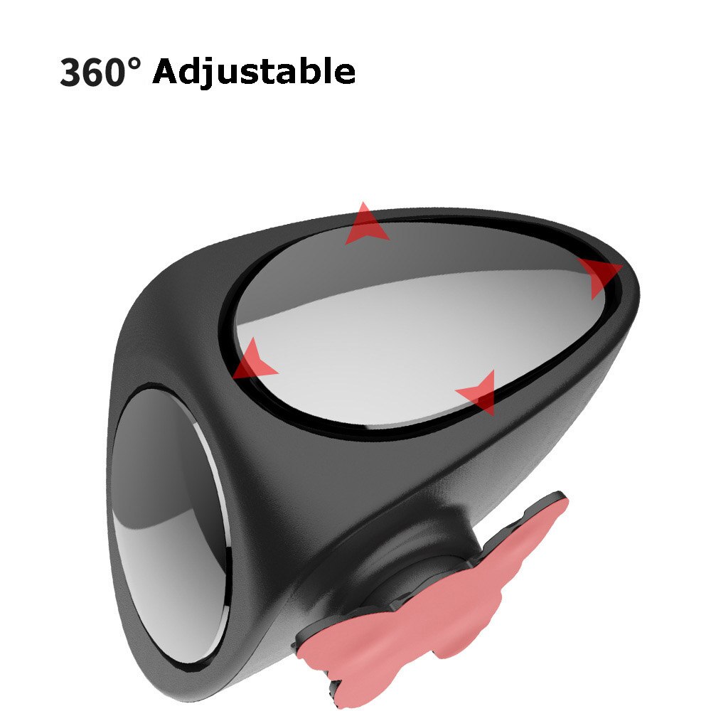 Auto vorne und hinten Rad blind Zone spiegel 360 grad rückspiegel Doppel spiegel multifunktions blind Stelle rückfahrhilfe