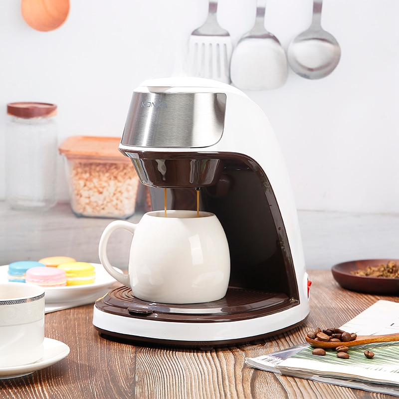 Konka Infuus Koffiezetapparaat Keuken Verwijderbare En Wasbare Huishoudelijke Koffiezetapparaat Thee Koffie Pot Melk Koffie Maker Voor 220V