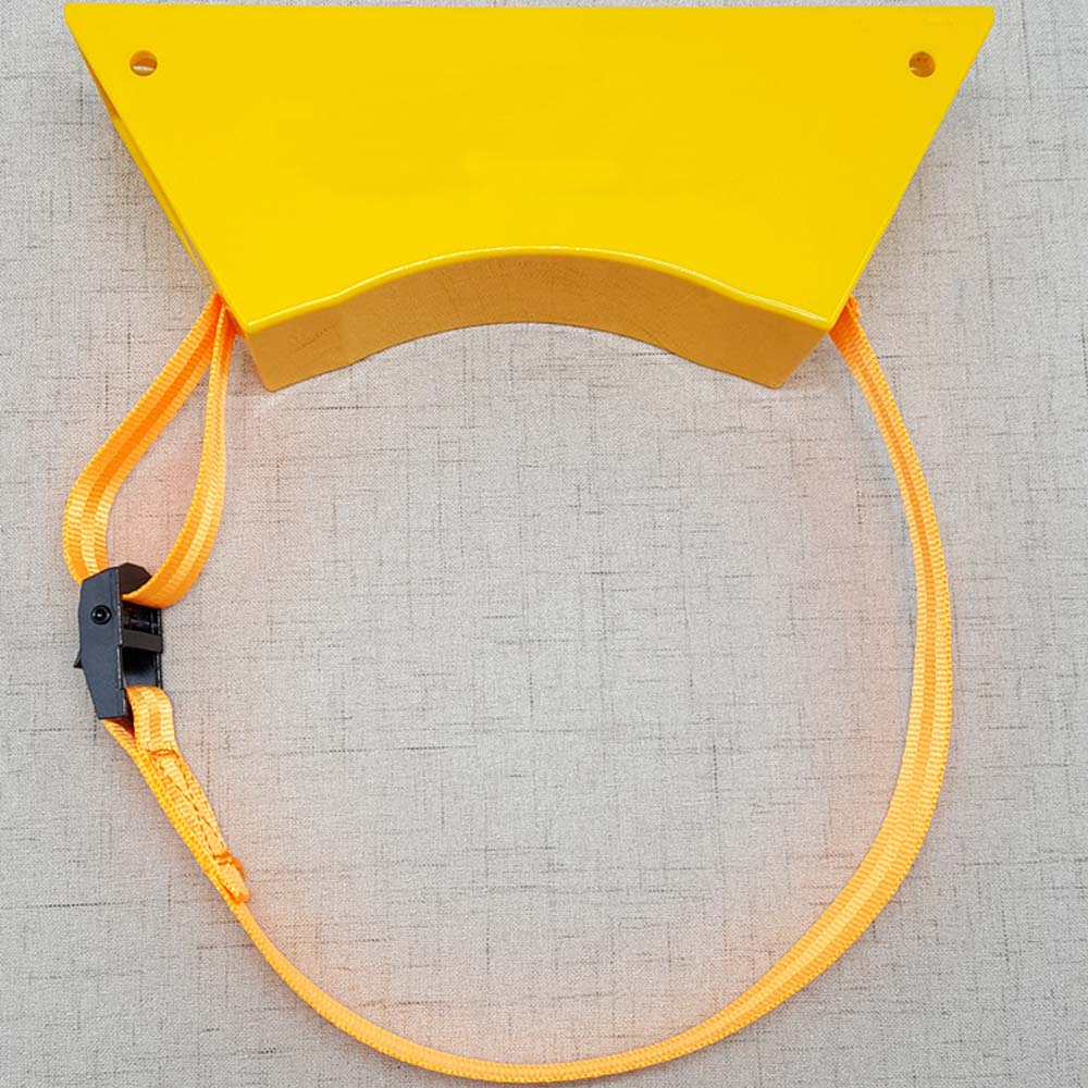 RV caravan liquefied gas Cylinder Wall Mounted Gas Cylinder Bracket tank bracket Anti-dumping safety device camper motorhome: yellow