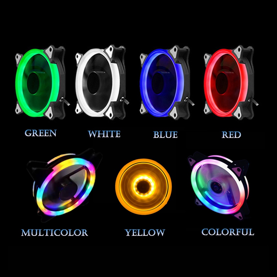 Redstorm cooler fans computer fan cooling 120mm case fan pc case cooler master rgb køling computer fans til computer pc