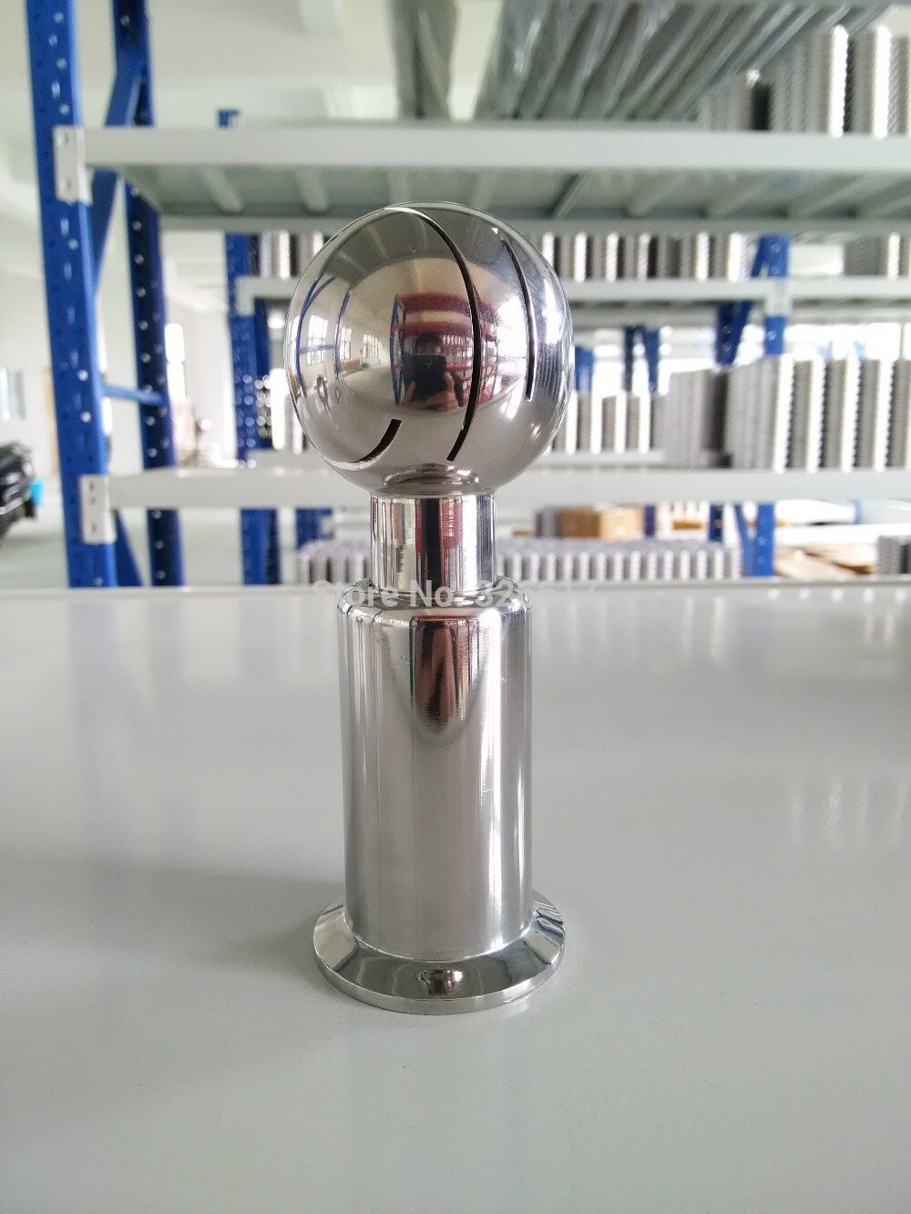 1.5 inch Tri Clamp Rotating CIP Spray Ball 360 Degree Cleaning Ball SS304 Stainless Steel Food Grade