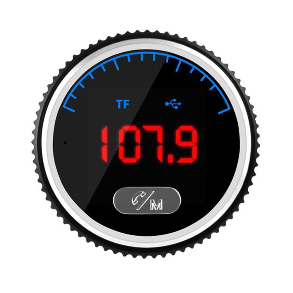 Car Bluetooth 5.0 FM Transmitter, Receiver With Deep Audio Hands-free Car Transmitter Stereo, LED, Bass Adapter FM And MP3 R3W3