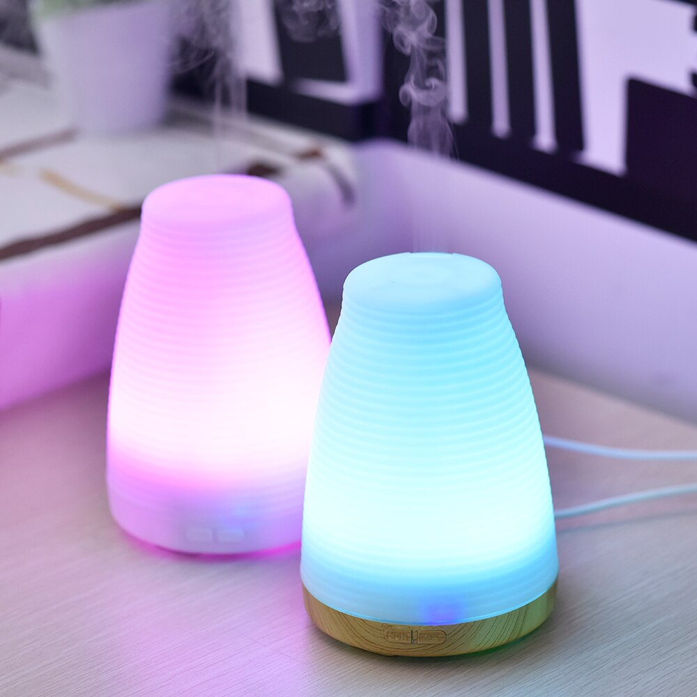 100ML Aromatherapie geur lucht geur elektrische diffuser Ultrasone Luchtbevochtiger etherische olie Aroma Diffuser Mist Maker fogger