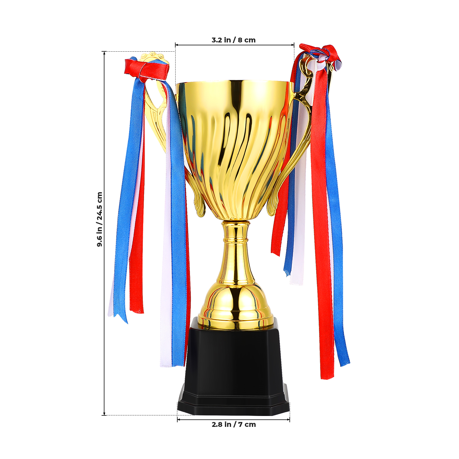 STOBOK Winner Awards Cup School Game Trophy Athletics Prize Cup Metal Trophy Tournament Honor Trophy