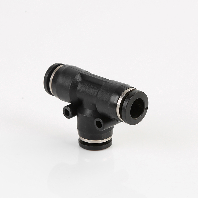 Pneumatic Connector Three Channels Air Fittings 4mm 6mm 8mm 10mm 12mm 14mm OD Hose Tube Push In Adapter Gas