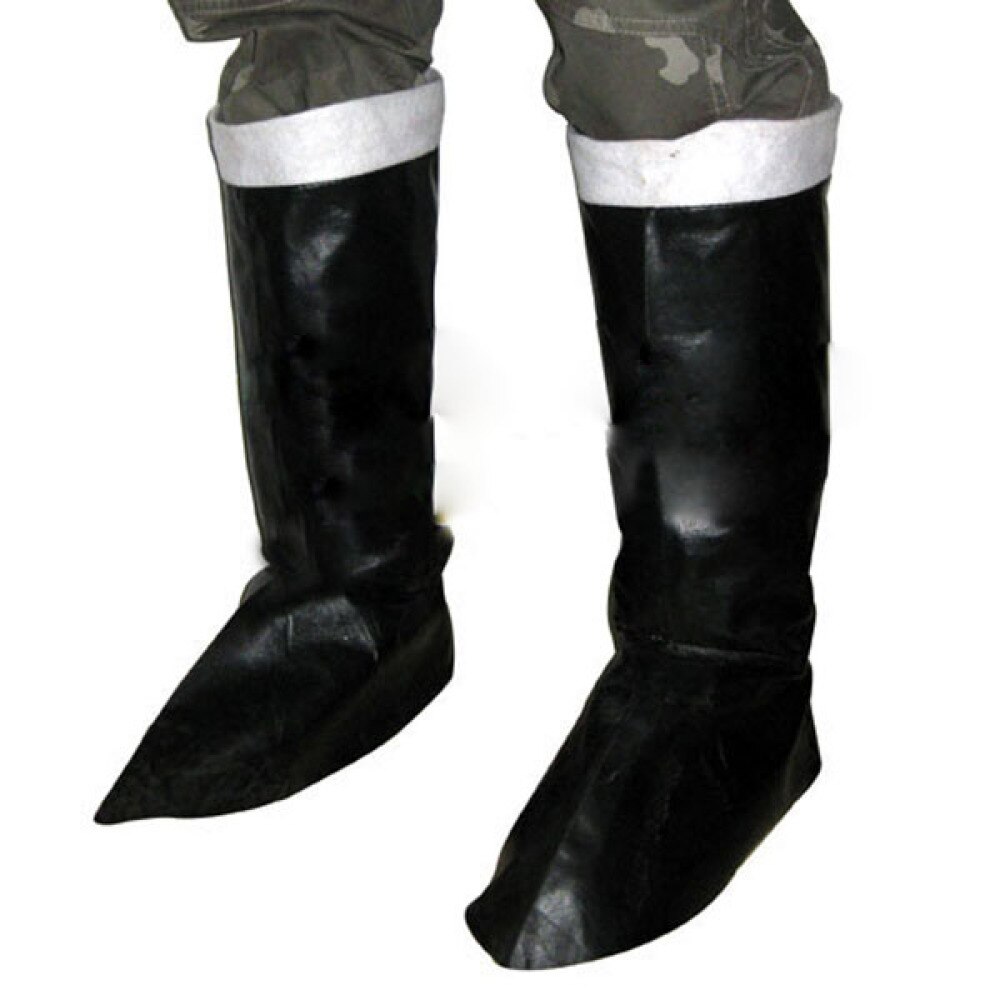 1 paire de décoratif père noël chaussure couverture rangement pour chaussures pour décor utiliser père noël