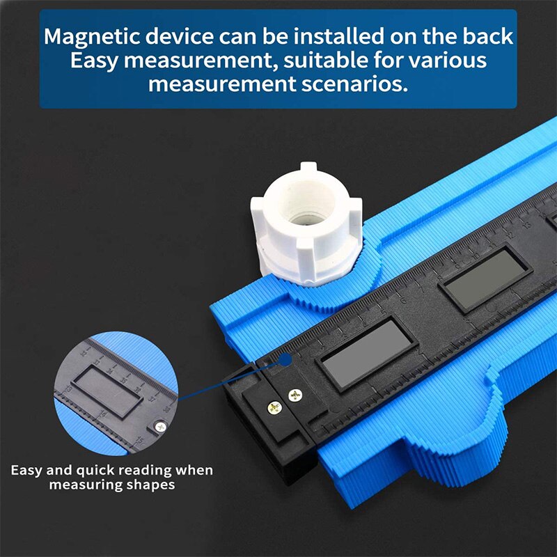3 Pack Contour Gauge Shape Duplicator Copy Irregular Shapes for Instant Template Contour Gauge Kits Woodworking Tool