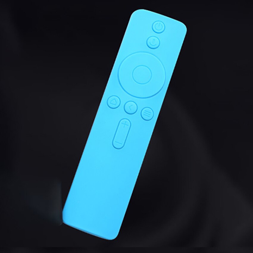 1Pc Double Button Voice Remote Control Covers Shockproof Dust Cover Soft Silicone Cases, Home Smart TV Remote Cover Protector