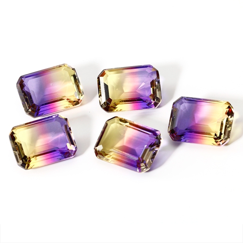 Charms 10X14MM Echt Lose Edelsteine Rechteck Cut 6,3-6.5ct Turmalin Stein Feine Schmuck Zubehör Für dekoration 10 stücke: 11