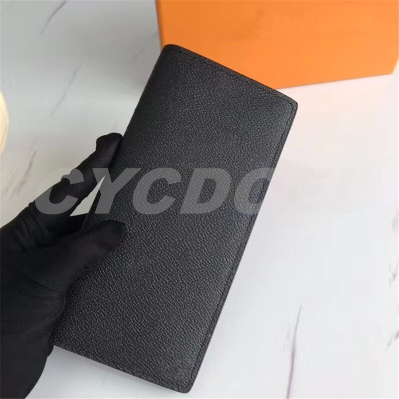 Top Classique D'affaires Long Portefeuille de De De Luxe hommes BRAZZA Crédit Pliant Porte-Carte Porte-Monnaie De Avec Boîte