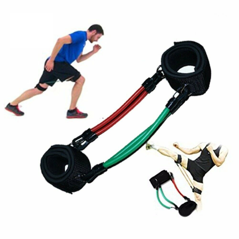 Verstelbare Sterkte Trainer Kinetische Speed Agility Training Been Running Resistance Tubes