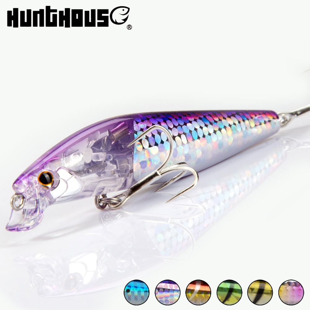 Hunthouse ekssence grunt assassin slider ørekyte fiske lokke 99mm 15g 99f flash wolfram vekt skyvesystem flytende agn