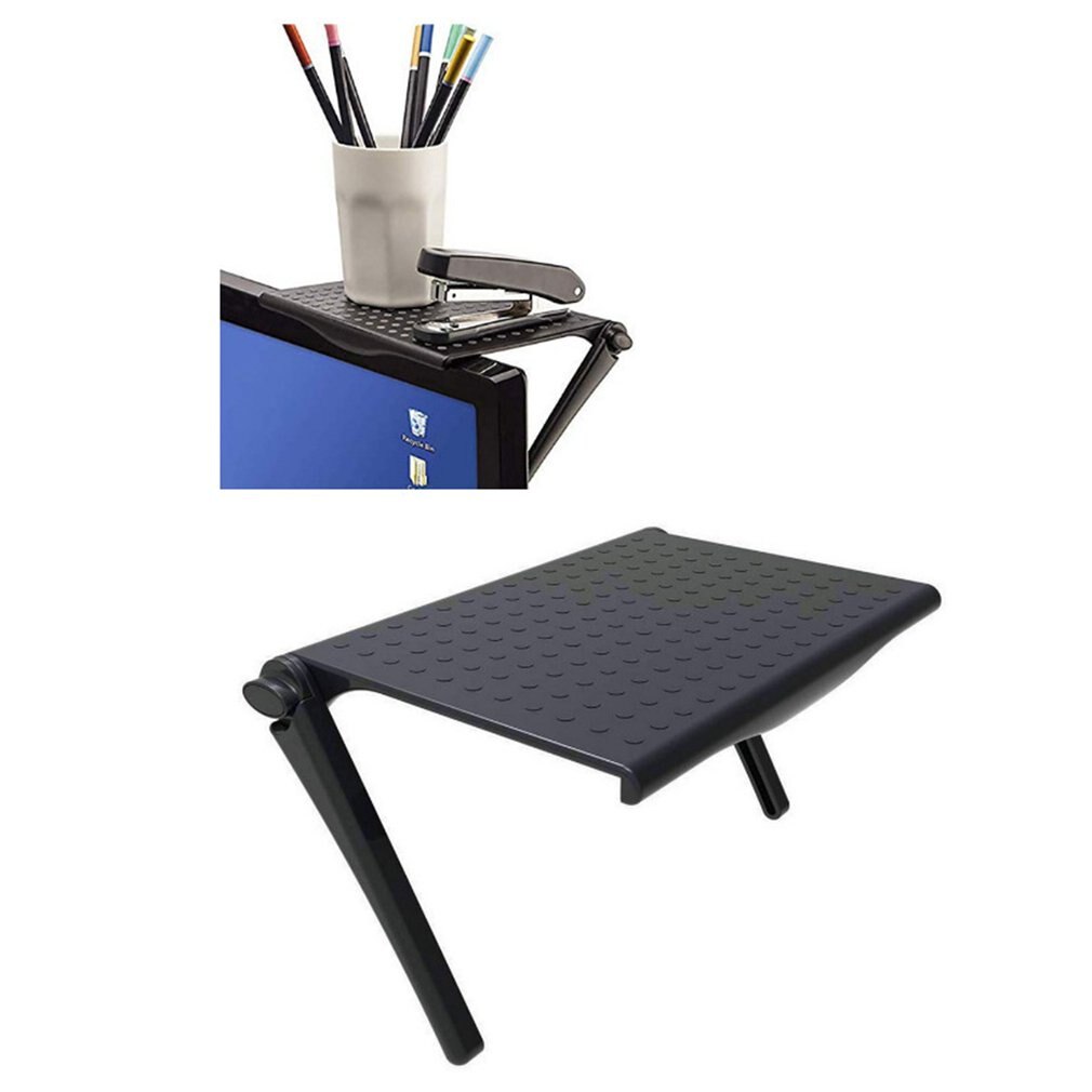 Computer Shelf Office Computer Monitoring Multifunctional Shelf TV Screen Storage Shelf Folding Storage Shelf