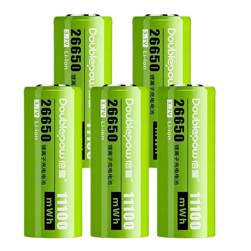 26650 3.7V 11100mWh Li-ion Battery Lithium Rechargeable Batteries for Strong Light Flashlight Solar Street Light Power Tool: Orange