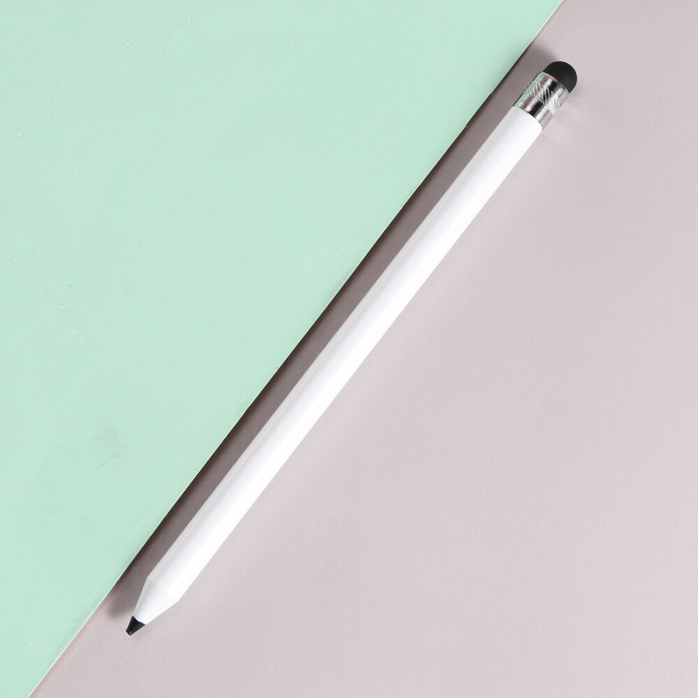 High Precision Stylus Multipurpose Touch Pen Writing Capacitive Stylus for Phone Tablet (Black): White