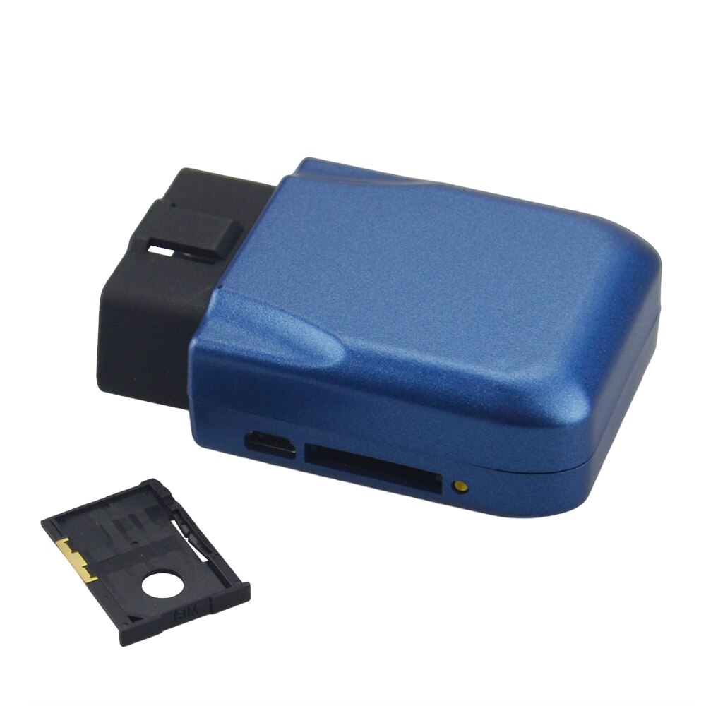 Mini GPRS Auto Tracker OBD II TK206 Real Time Auto Tracking Apparaat met Geo-fence Beschermen Anti-diefstal trillingen Alarm Locator