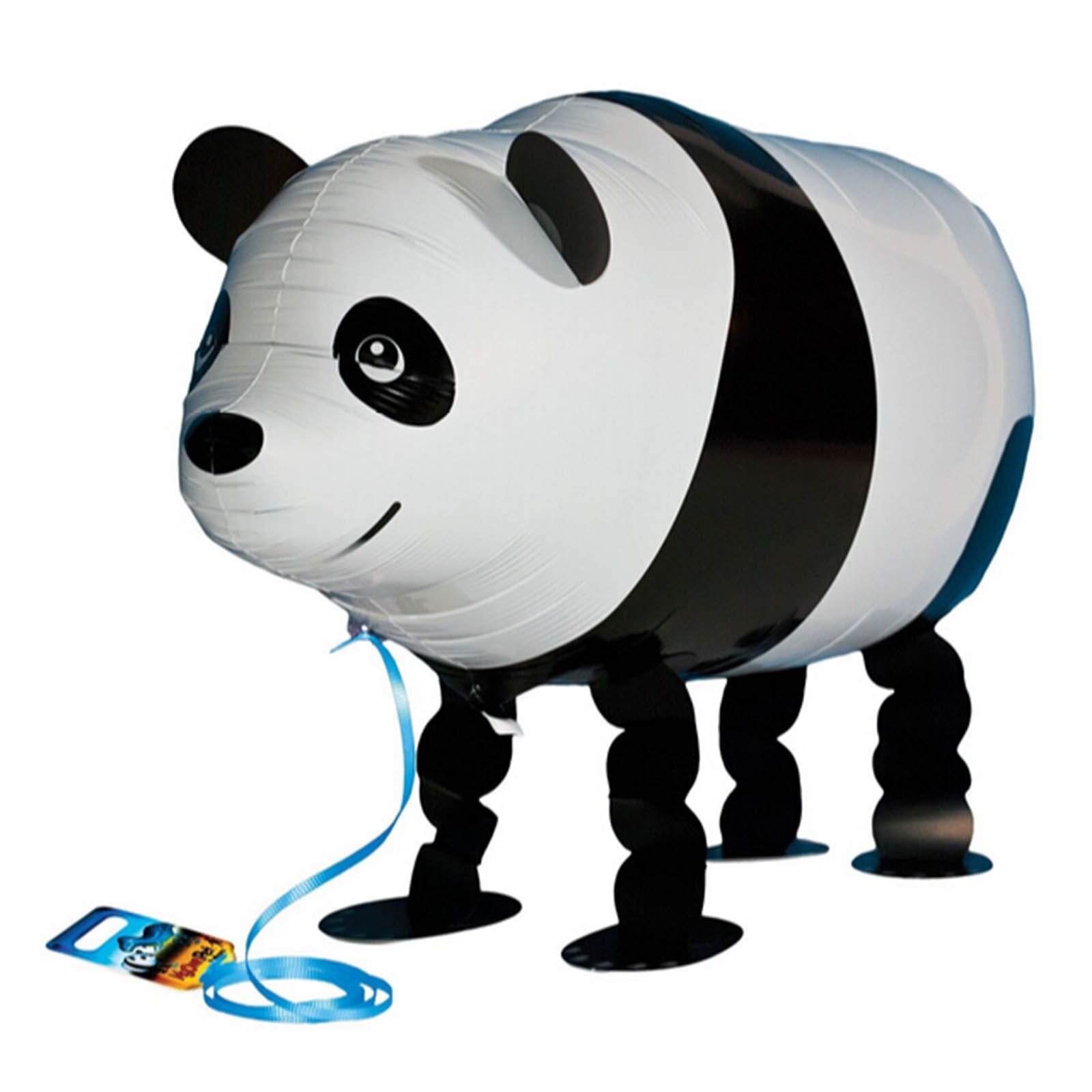 Wandelen Ballon Huisdier Kat Kinderen Speelgoed Opblaasbare Voor Xmas Folie Leuke Mooie outdoor speelgoed: Black
