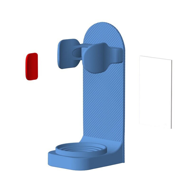 1Pc de montaje en pared eléctrico cepillo de dientes titular de cepillo de dientes eléctrico Stander cuerpo de apoyo de la Base de organizador de baño Punch-Herramienta gratuita