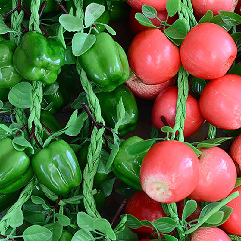 Künstliche Reben Obst Gemüse Form Hängen Reben Künstliche Wand Anlage