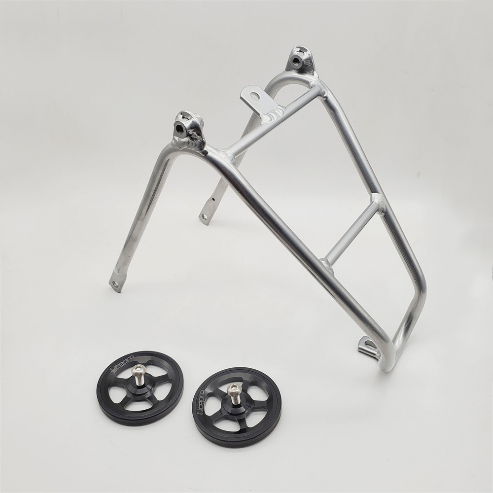 2 Colors Folding Bike Rear Rack With Tail 145g For... – Grandado