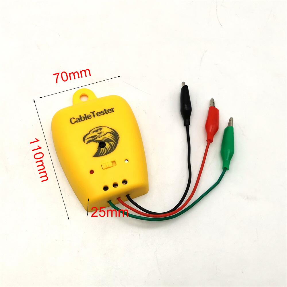 Power Cable Fault Tester Alarm Cable Length Disconnection Short Circuit Leakage Detection