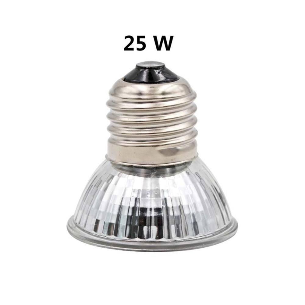E27 25W 50W UVA + UVB lámpara para reptiles tortuga mascota disfrutando bombillas UV lámpara de calefacción anfibios lagarto calefacción sol bombilla: 110V  25w