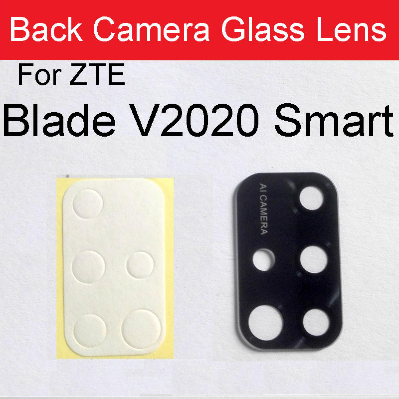 Achter Terug Camera Glazen Lens Sticker Tape Voor Zte Blade A5 A7S V10 V20 V2020 20 Smart Vita 20Pro 5G S30 Pro S30 Se Onderdelen: Blade V2020 Smart