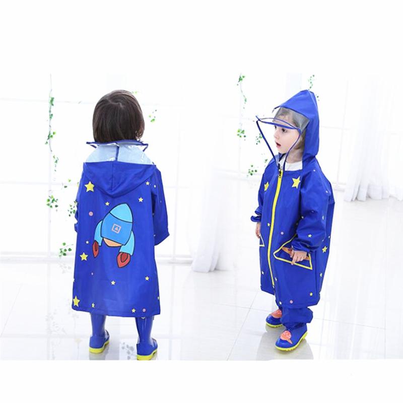 Chubasquero de dibujos animados para niños, Poncho de lluvia impermeable para exteriores, ropa de lluvia para niños, Varios tamaños disponibles