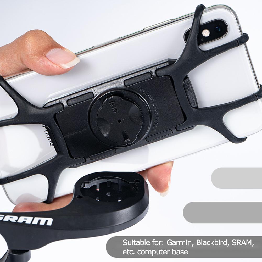 Pour Sram Garmin vélo support pour téléphone vélo support pour téléphone portable support pour téléphone de vélo support en Silicone moto antichoc