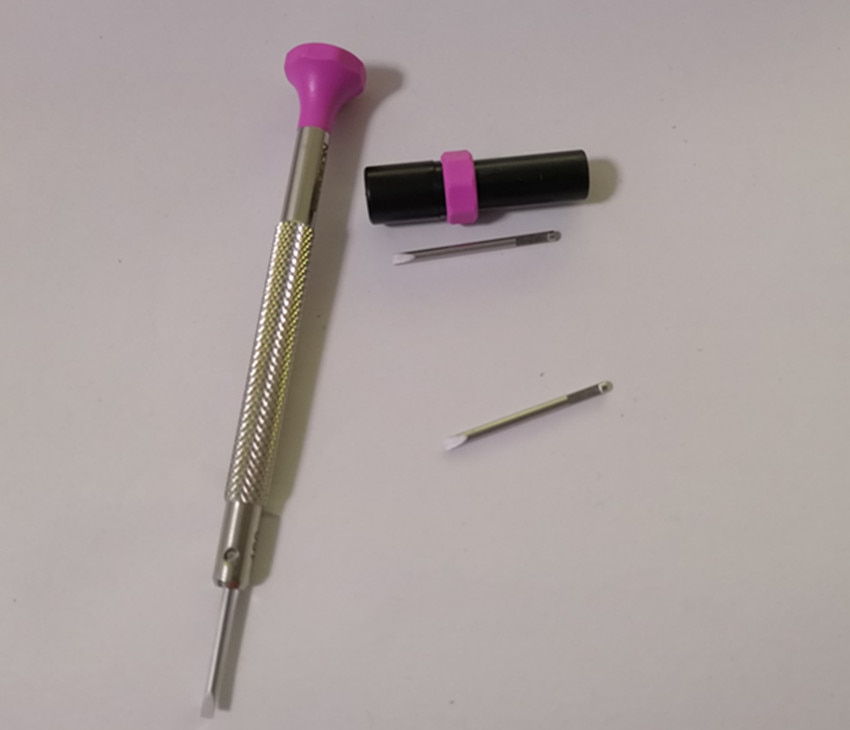 Bergeon 30081ATSwiss Made Micro Flat Head Screwdriver in millimeter slot type screwdriver TO repair the watch have two tools bit