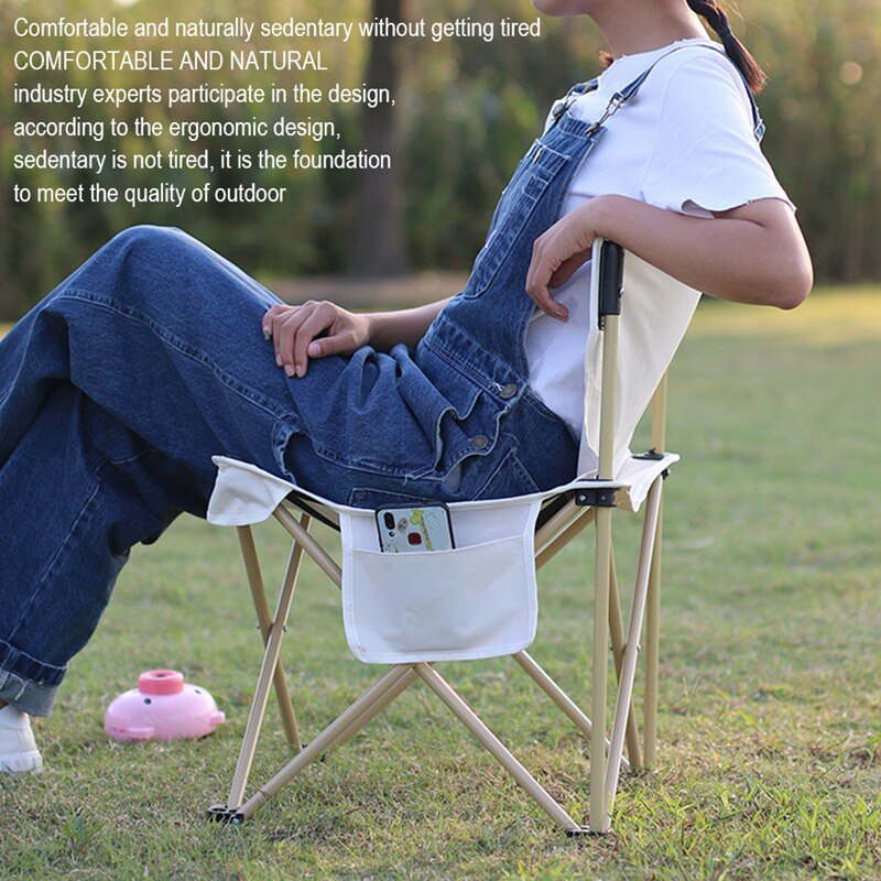 Outdoor Draagbare Klapstoel Recreatieve Camping Strand Wandelen Picknick Stoel Super Licht Rugleuning Vissen Stoel