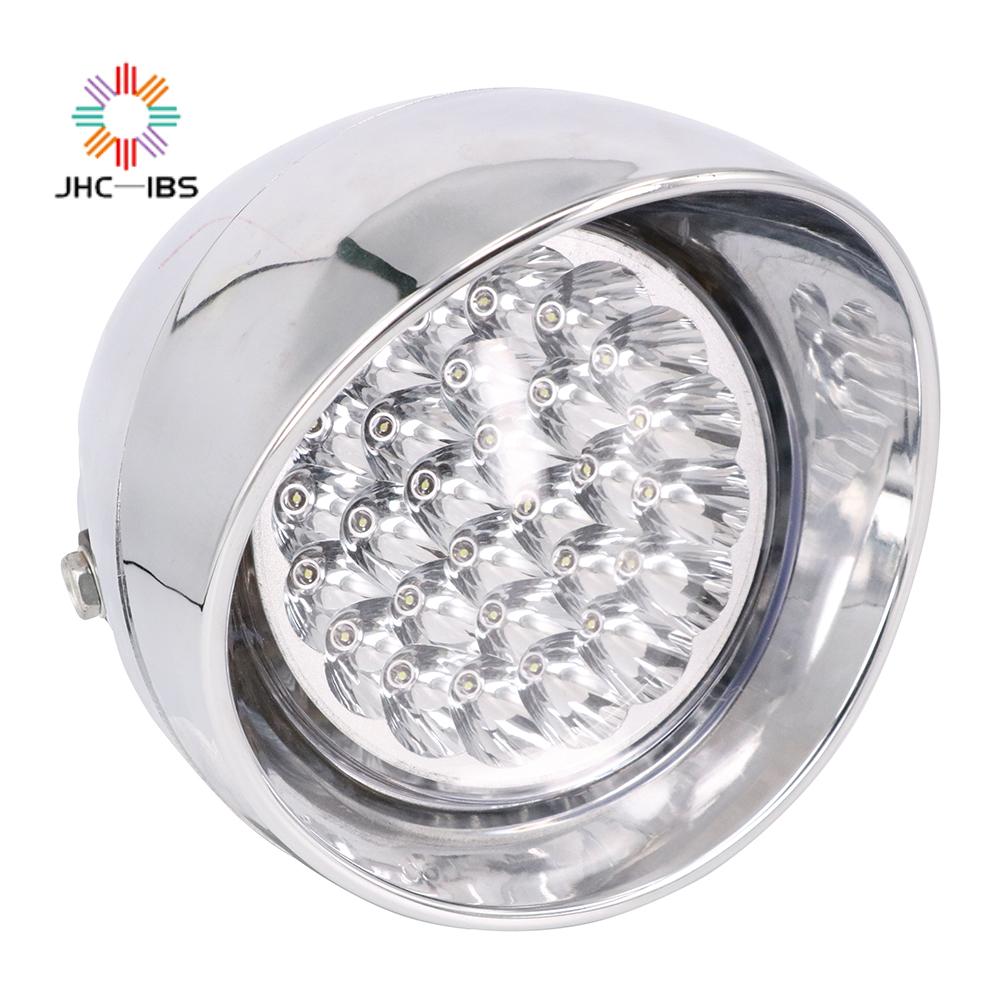 Motorcycle Universal 12V Retro Front Headlight Headlamp For Harley Touring Chopper Bobber Triumph Custom off-road Cafe Racer