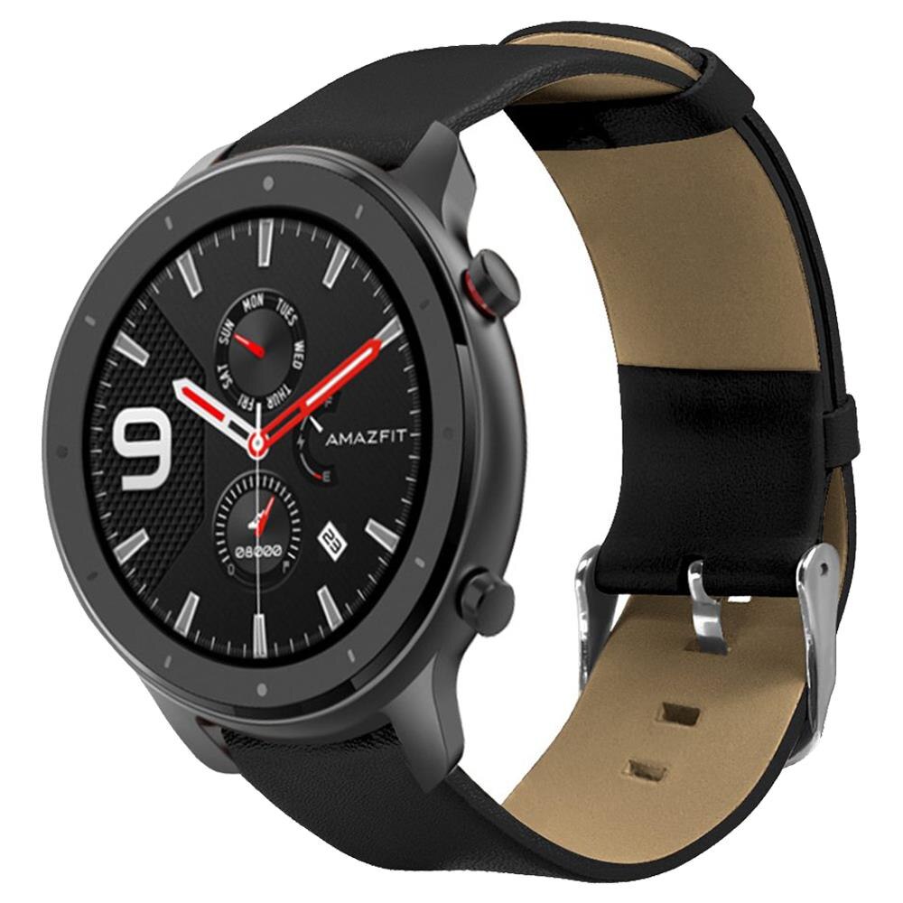Amazfit 47mm GTR Universele Vervanging Lederen Horloge Armband Band 22mm Band voor Xiaomi Huami Amazfit GTR