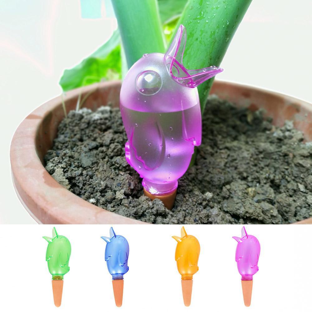 Sistema de riego automático con forma de pájaro para plantas, riego de flores para exteriores, Z4Q6, 1 Uds.