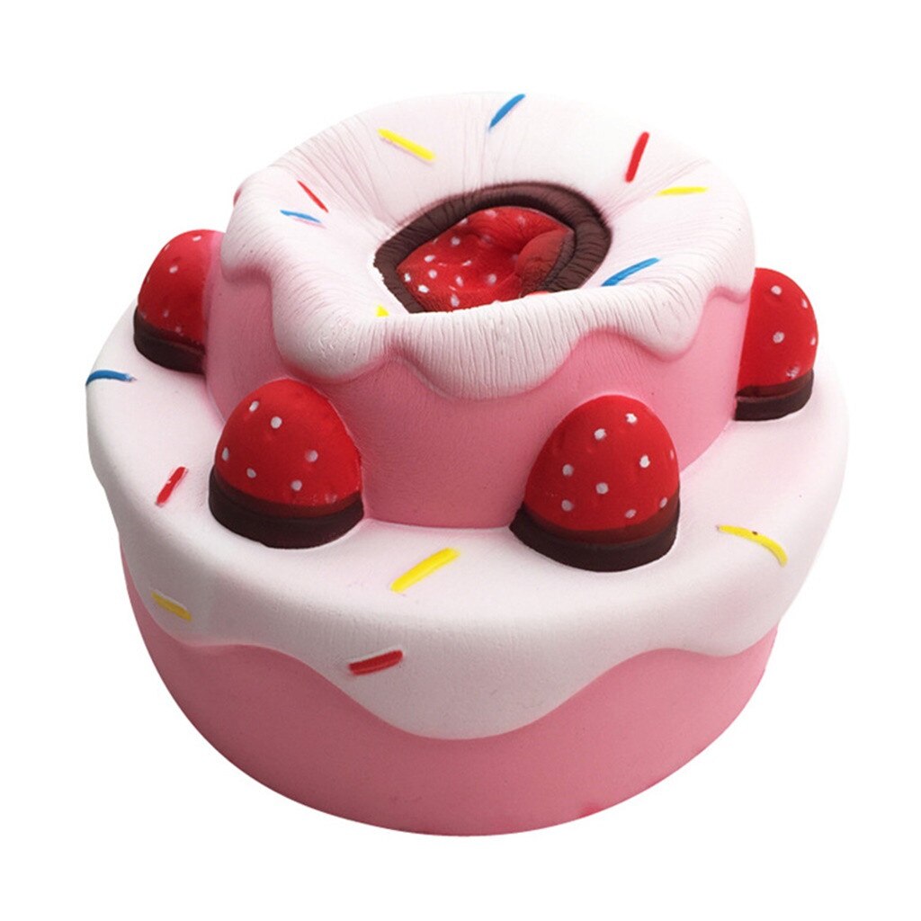 Kawaii Super Erdbeere Kuchen langsam steigend Creme duftend betonen Linderung Dekompression quetschen Spielzeuge детские игрушки: Default Title