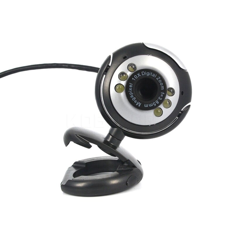 Usb 2.0 Desktop Hd Webcams Web Camera Ingebouwde Night Led Verlichting Voor Computer Pc Laptop Call Conference/video-opname